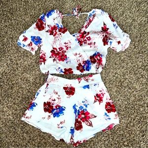 Floral Two Piece